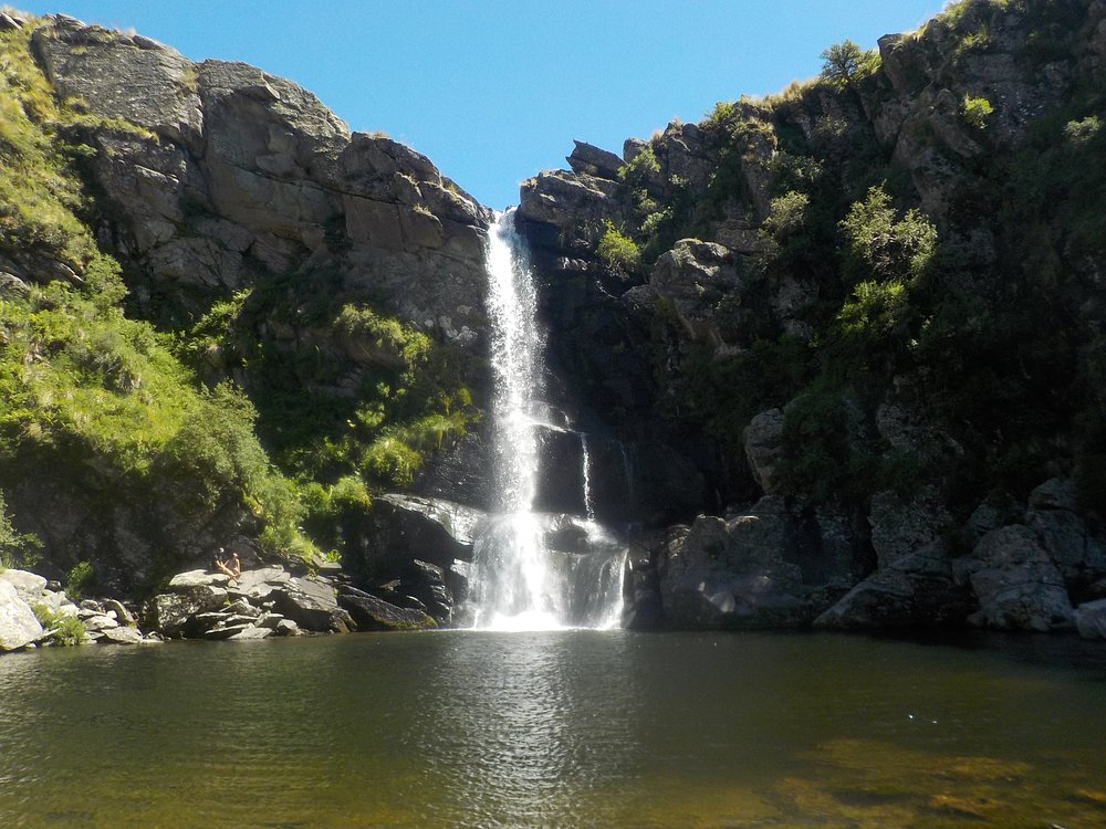 Paisaje natural de las sierras y arroyos, uno de los lugares poco conocidos en Merlo San Luis.